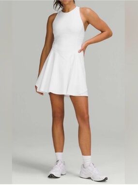 lululemon athletica White Racerback Mini Dress